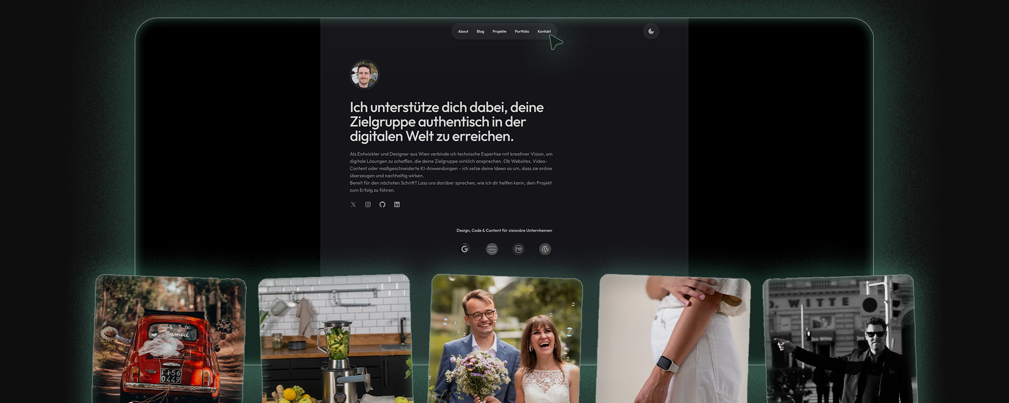 Wie ich meine Portfolio-Website mit React, Next.js und Tailwind CSS gebaut habe – Ein ehrlicher Einblick